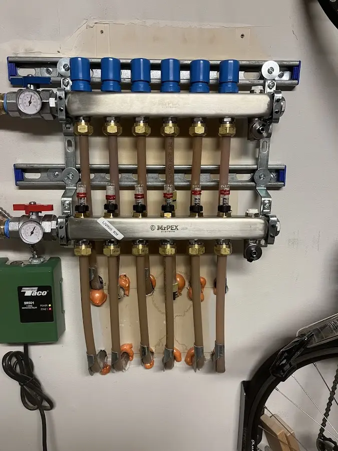 Plumber performing Leak Detection at a residential property in Nantucket